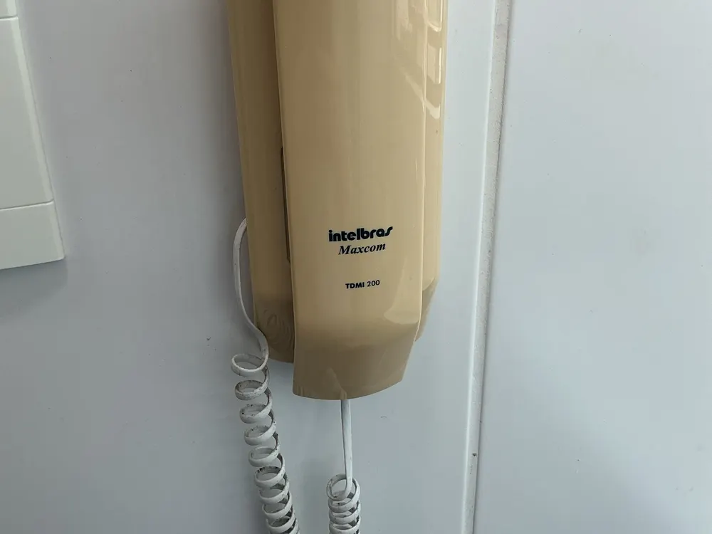 Interfone da unidade registrado em vistoria